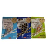 3X Daiso Japan Decoration Tape Flower Dots Ninja Assorted Sizes - $19.95