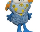 Manhattan Toy Eenie Meanie Monster Galoompagalot Blue Shaggy Plush orang... - $13.50