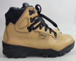 Vtg San Marco Grappathree Gore-Tex Beige Leather Hiking Boots sz UK 8  US 9 - £46.51 GBP
