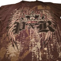 Peace Revolution Women&#39;s T-Shirt XL Brown Graphic Tee Comfort Fit Casual... - $237.76 MXN