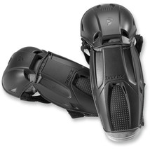 New Black Thor CE Adult Mens Guys MX BMX ATV Quadrant Elbow Guards Protectors - £19.62 GBP