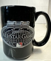 Ny Yankees 2008 Official ALL-STAR Game Coffee Mug Raised Emblem 14oz. Vg - £17.17 GBP