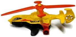 2006 Hot Wheels Sky Knife Helicopter Yellow - $13.85