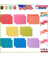 Colorful 200-Pack Note Cards with Matching Envelopes - Perfect for Any O... - $35.86 CAD
