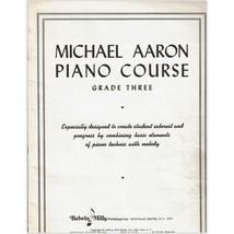 Michael Arron Piano Course Grade Three Sheet Music Songbook Collection - $8.74