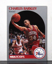 1990 Nba Hoops Basketball Card # 225 - Hof Charles Barkley - Philadelphia 76ers - £4.63 GBP