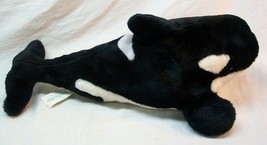 Sea World NICE SHAMU KILLER WHALE 15&quot; Plush STUFFED ANIMAL Toy - $16.34