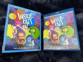 Inside Out (Blu-ray +DVD,NO DIGITAL), 2015, 3-Disc Set, MINT w/  NM+ SLI... - £9.42 GBP