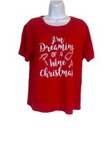 Girl&#39;s Red Unbranded Graphic T shirt. M. 100% Cotton. Short Sleeve - $14.85