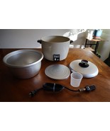 Vintage SANYO Ec-23 Electric 10 Cup Rice Cooker Japan Steming Plate Cup - £35.38 GBP