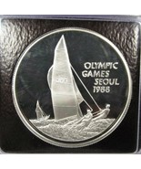 1988 Cayman Islands $5 &quot;Seoul Olympics&quot; .925 Fine ICG PR69 DCAM Coin AK54 - £45.42 GBP
