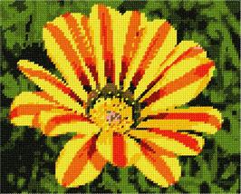 Pepita Needlepoint Canvas: Gazania, 9&quot; x 7&quot; - $50.00+