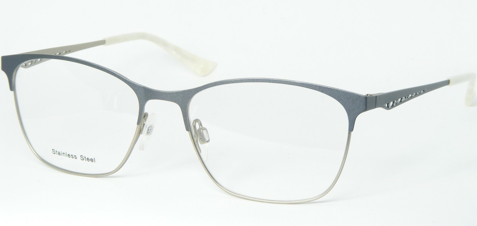 BI Eyewear 2580-3 Gris/Lumière Olive-Silver Lunettes Monture 53-16-135mm - $66.50