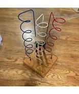 Bead Maze Wood Educational Baby Toddler Head Start Spiral Drop - $24.67 CAD