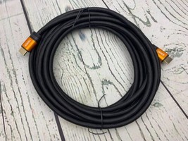 Orange HDMI Cable 3ft UHD HDMI 2.0 4K@60Hz Ready 18Gbps 28AWG Braided Cord - $37.99