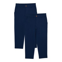 Wonder Nation Boys School Uniform Flat Front Pants Sizes 12 slim &amp; Husky - $15.00