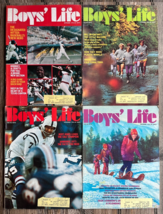 Vintage 1976 &quot;Boys&#39; Life&quot; Magazine Boy Scouts of America BSA Lot Of 4, Outdoors - £10.10 GBP