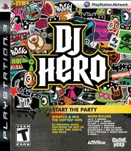 Sony PS3 DJ Hero 1 Start the Party Video Game Jay-Z Killers Rhianna David Bowie - £4.42 GBP