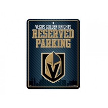 11&quot; las vegas golden knights nhl ice hockey logo reserved parking street sign - £23.72 GBP