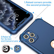 Oretech Tpu Silicona Rígida Pc Funda Para Iphone 11 Pro, Azul - £6.98 GBP