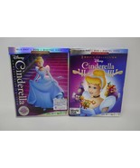 Disney Cinderella &amp; Cinderella II / Cinderella III (Blu-Ray,DVD,DIGITAL)... - £39.08 GBP