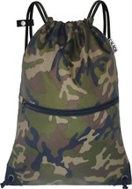 Backpack Sports Gym Bag Yoga Travel Sackpack for Women Men Large Size wi... - £19.82 GBP