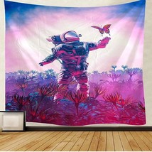 Printed Astronaut Multifunctional Tapestry Sitting Blanket Wall Hanging ... - $15.20+