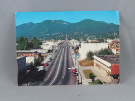 Vintage Postcard- North Vancouver Lonsdale Avenue - Traveltime  - £11.80 GBP