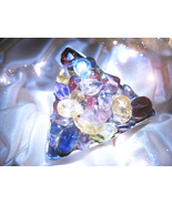 HAUNTED NECKLACE APEX JEWLED PYRAMID STABILIZE PROTECT STRENGTHEN MAGICK  - $577.00