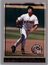 1998 Topps Opening Day 79 J.T. Snow  San Francisco Giants - £0.77 GBP
