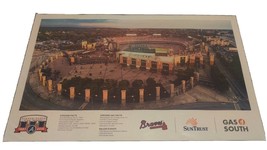Final Season Turner Field Atlanta Braves 2016 SGA 11x17 Poster - £5.50 GBP