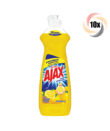 10x Bottles Ajax Ultra Lemon Scent Liquid Dish Soap | 14 fl oz | Fast Sh... - $675.35 MXN