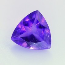 Amethyst Grape Purple10 mm Trillion I2 Clarity Untreated Africa Gem 2.99 Carat - £36.45 GBP