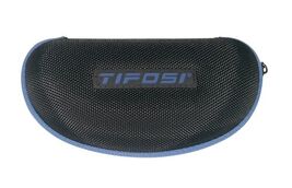 Tifosi Sunglasses Hard Case w/ Microfiber Pouch Black Blue Never Used image 2
