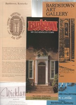 Five  Brochures Fold Out of Places to see in Bardstown, Kentucky 1980 - $4.00