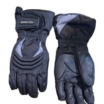 Tourmaster Cold-Tex Motorcycle Gloves leather canvas Black Small/7 11688... - $27.77