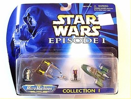 Star Wars Episode 1,COLLECTION 1,MICRO Machines,Vehicle /FIGURE Collection ,New - £21.76 GBP