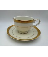 Set of 4 Mikasa Fine China PALATIAL GOLD Cups &amp; Saucers - $2,039.92 MXN