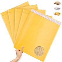 100 Yellow Kraft Bubble Mailers 14.25x19 Self-Sealing Cushion Padded Envelopes - $101.68