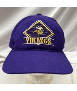 trucker hat baseball Cap Vintage Snapback Minnesota Vikings Football NFL - $55.76 CAD