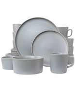 Elama Luxmatte Light Grey 20 Piece Dinnerware Set - $2,748.02 MXN