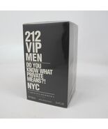 212 VIP MEN by Carolina Herrera 100 ml/ 3.4 oz After Shave Splash NIB - $49.49