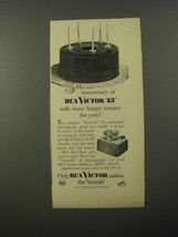 1954 RCA Victor Model 45EY2 Phonograph Ad - 5th Anniversary of RCA Victor 45 - £14.67 GBP