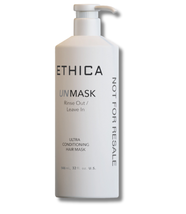 Ethica Unmask Rinse Out or Leave-in Ultra Volumizing Conditioning Mask, 3.4 Oz. 