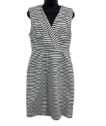 Adrianna Papell Dress Gingham Size 10 Flattering Shape Smoothing Mesh Liner - $42.86 CAD