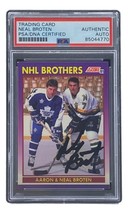 Neal Broten Signed 1991 Score #307 Minnesota North Stars Hockey PSA Card... - £38.67 GBP