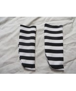 18&quot; Doll Black &amp; White Knee High Socks EUC - $13.43 CAD
