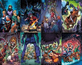 Scooby Apocalypse Poster Textless Comics Art Cover Print 14x21&quot; 24x36&quot; 27x40&quot; - £9.51 GBP+