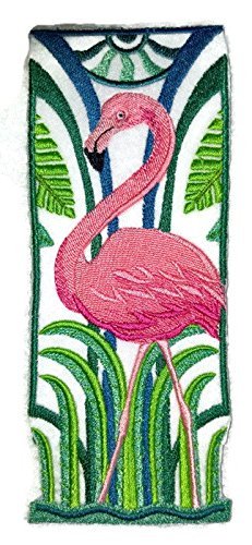 BeyondVision Nature Weaved in Threads, Amazing Birds Kingdom [Art Deco Flamingo