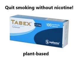 Tabex plant-based way to stop smoking, 100 tablets - $54.00
